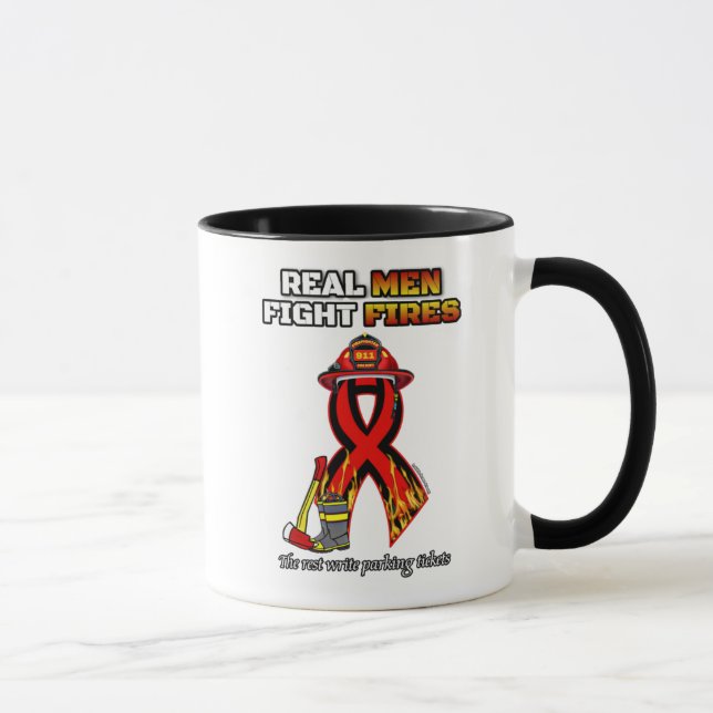 MUG VRAIS HOMMES COMBATTANTS (Droite)