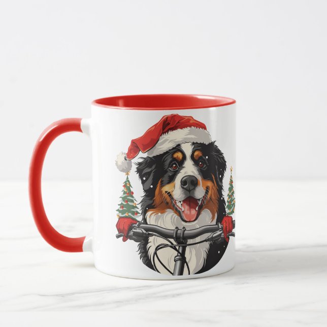 Mug VTT bernois de Noël (Gauche)