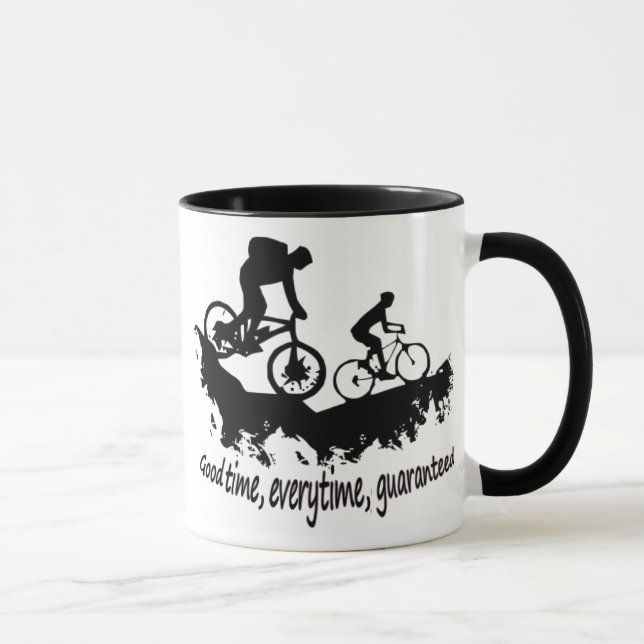 Mug VTT Bon Temps Citation Inspirationnelle (Droite)