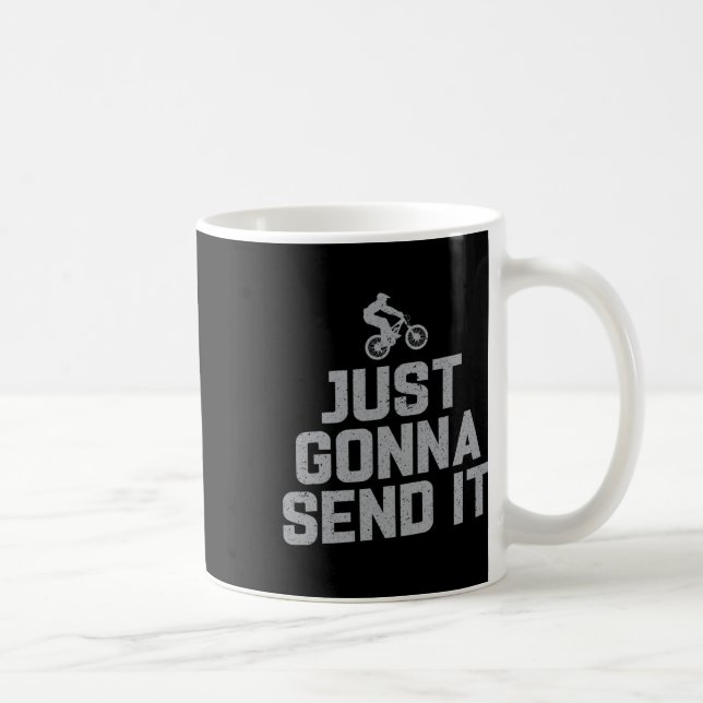 Mug Vtt Juste Allons-y C'est Marrant Saut Vtt  (Droite)