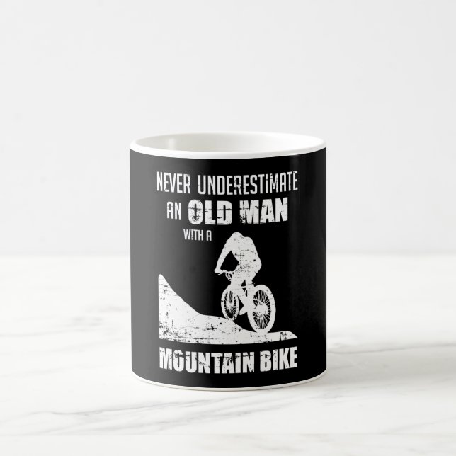 Mug VTT Vélo Sous-estimer Cadeau (Centre)