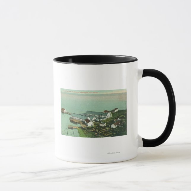 Mug Vue aérienne de A. P. A. Cannery (Droite)