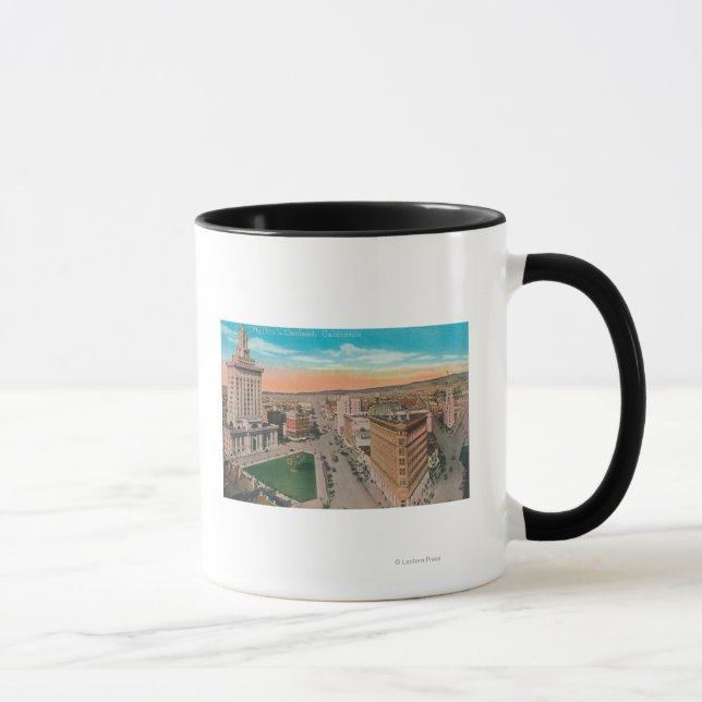 Mug Vue aérienne de CityOakland, CA (Droite)