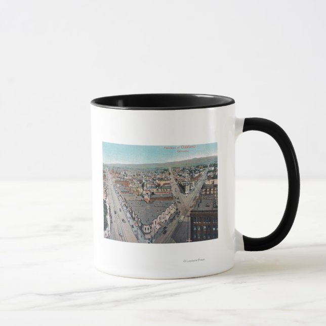 Mug Vue aérienne de CityOakland, CA (Droite)