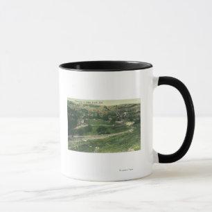 Mug Vue aérienne de crique de CitySutter, CA