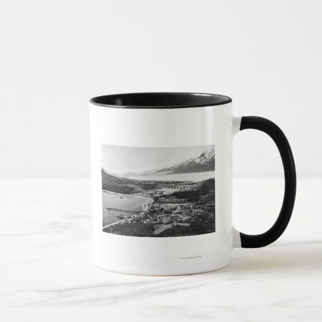Mug Vue aérienne de Haines, Alaska (Droite)