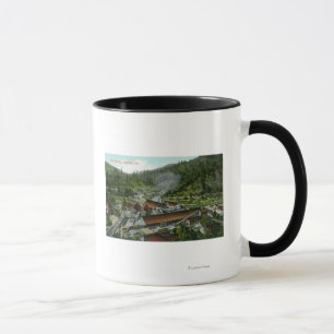 Mug Vue aérienne de la boîte FactoryLamoine, CA