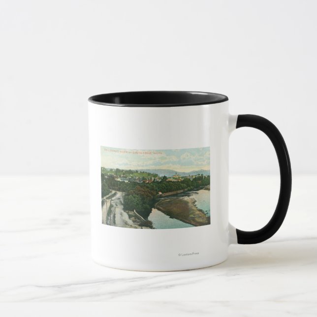 Mug Vue aérienne de la rivière San Lorenzo (Droite)