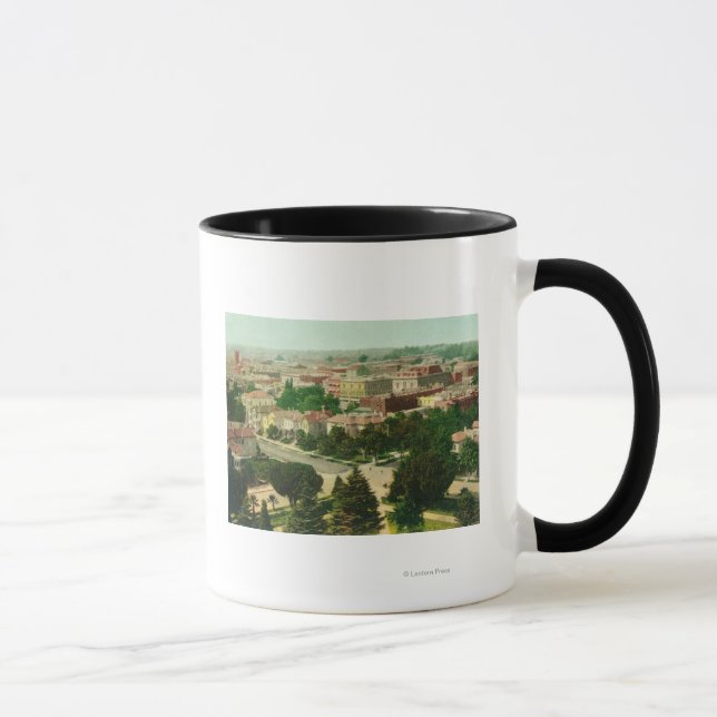 Mug Vue aérienne de la ville (Droite)