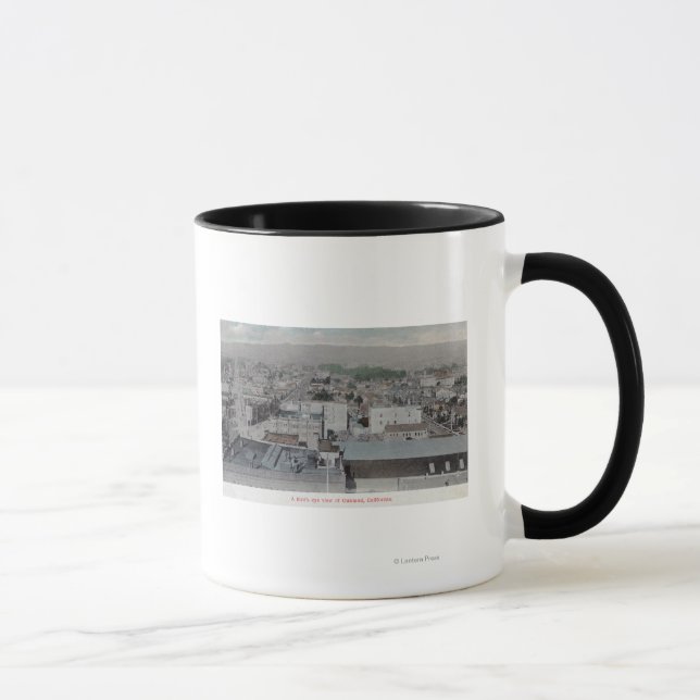 Mug Vue aérienne de la ville # 2Oakland, CA (Droite)