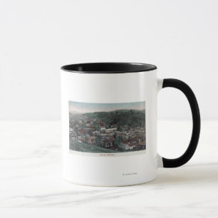 Mug Vue aérienne de la ville # du 2Sonora, CA