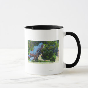 Mug Vue aérienne de l'hôtel de Gideon Putnam, spa