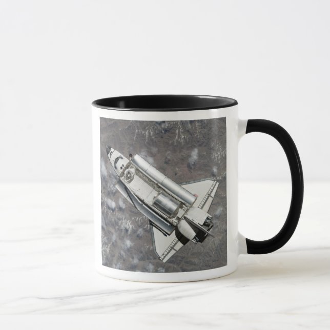 Mug Vue aérienne de Space Shuttle Discovery (Droite)