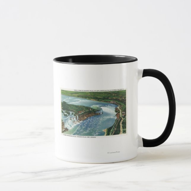 Mug Vue aérienne de toute la Niagara Falls 2 (Droite)