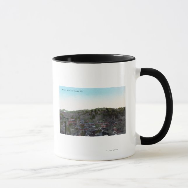 Mug Vue aérienne de TownSonora, CA (Droite)