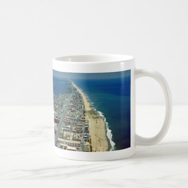 Mug Vue aérienne de ville le Maryland d'océan (Droite)