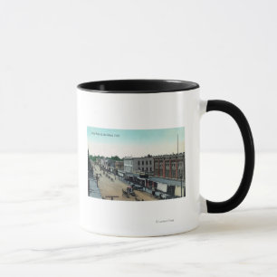 Mug Vue aérienne de West Main StreetWoodland, CA