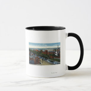 Mug Vue aérienne des moulins et du canal