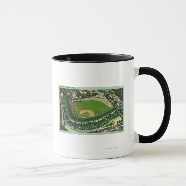 Mug Vue aérienne du champ Wrigley # 2Chicago, IL (Droite)