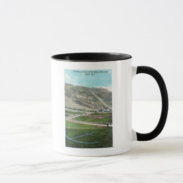 Mug Vue aérienne du Columbia GardensButte, MT (Droite)