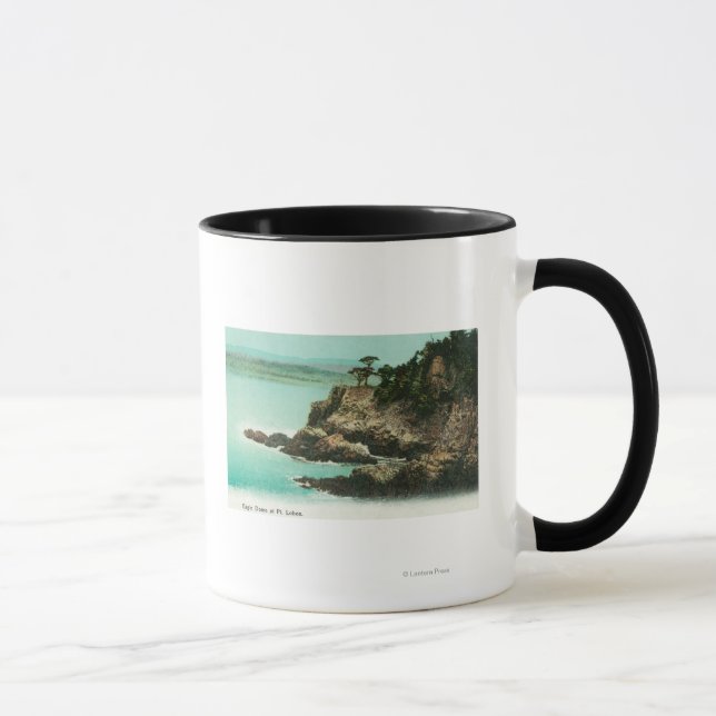 Mug Vue aérienne du dôme d'aigle à Point Lobos (Droite)