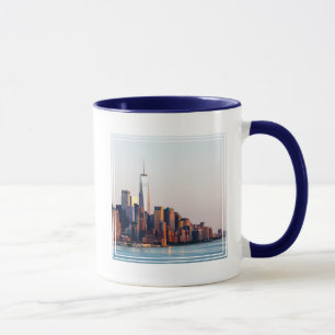 Mug Vue aérienne du World Trade Center du Sunset de N