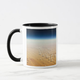Mug Vue aérienne d'un désert
