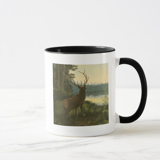 Mug Vue arrière du lac Elk Vue sur un lac (Droite)