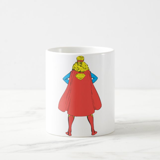 Mug Vue arrière Supergirl (Centre)