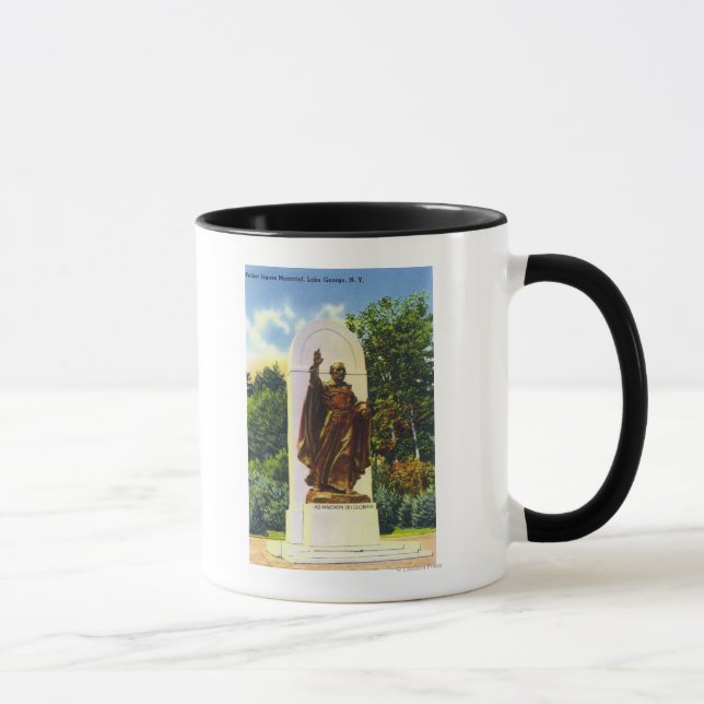 Mug Vue commémorative du père Jogues (Droite)