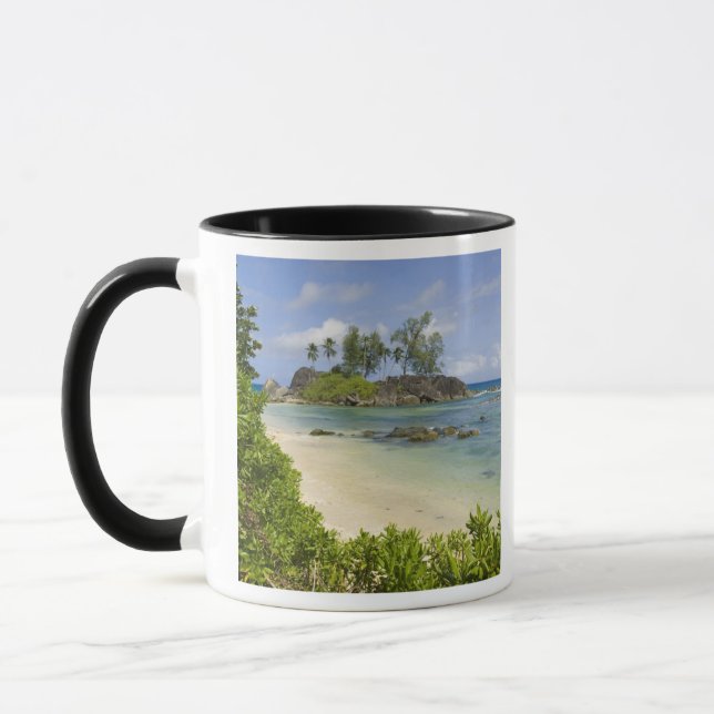 Mug Vue côtière sur l'île de Mahe (Gauche)