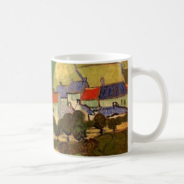 Mug Vue d'Auvers Vincent van Gogh (Droite)