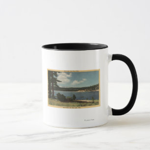 Mug Vue de baie de coulis de Dana Point