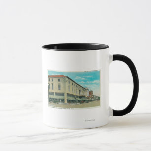 Mug Vue de bloc d'affaires sur la rue de l'Idaho