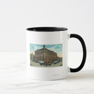 Mug Vue de bloc d'Owsley de TownButte, la TA