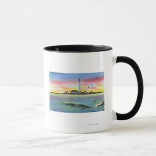 Mug Vue de Boon Island et du phare de York