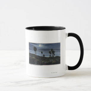 Mug Vue de CaliforniaMoonlit à vingt-neuf paumes