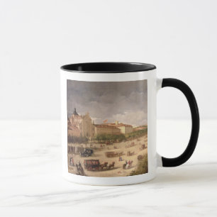Mug Vue de Calle de Alcala, Madrid (huile sur la toile