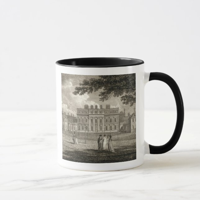 Mug Vue de Chambre de Buckingham, gravée par W. (Droite)