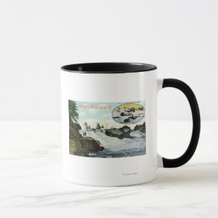 Mug Vue de chef indien, le vieil homme