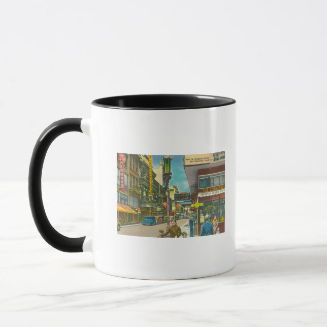 Mug Vue de Chinatown Business Section (Gauche)