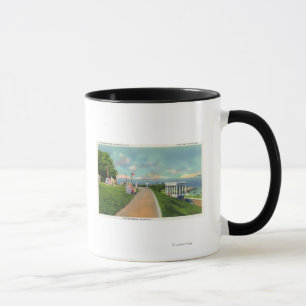 Mug Vue de colline de Coles de la promenade