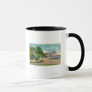 Mug Vue de colline de Coles et de portique de Plymouth
