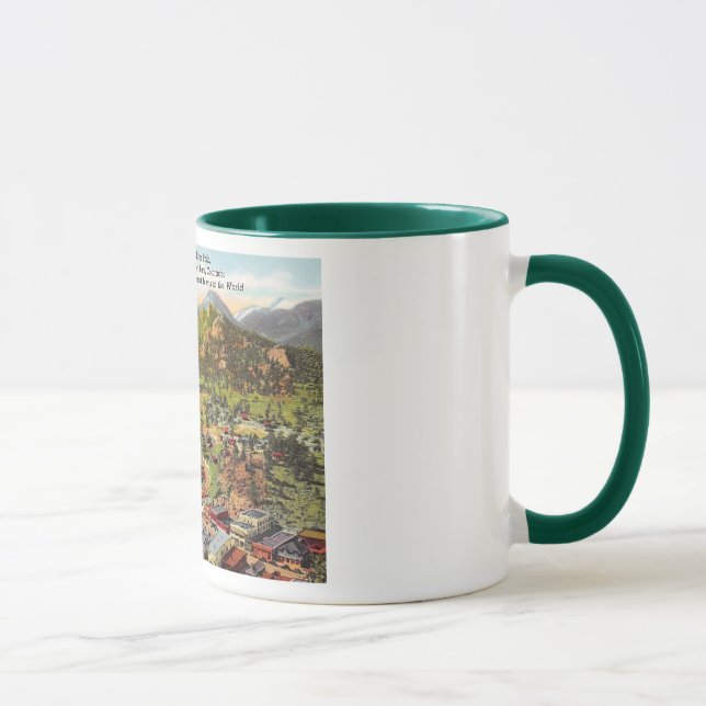 Mug Vue de cru du Colorado de parc d'Estes (Droite)