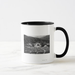 Mug Vue de cuvette de Hollywood, la Californie