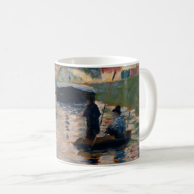 Mug Vue de Georges Pierre Seurat | de la Seine (Devant droit)