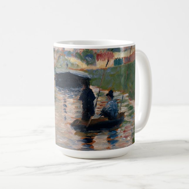 Mug Vue de Georges Pierre Seurat | de la Seine (Devant droit)