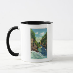 Mug Vue de gorge de crique d'automne