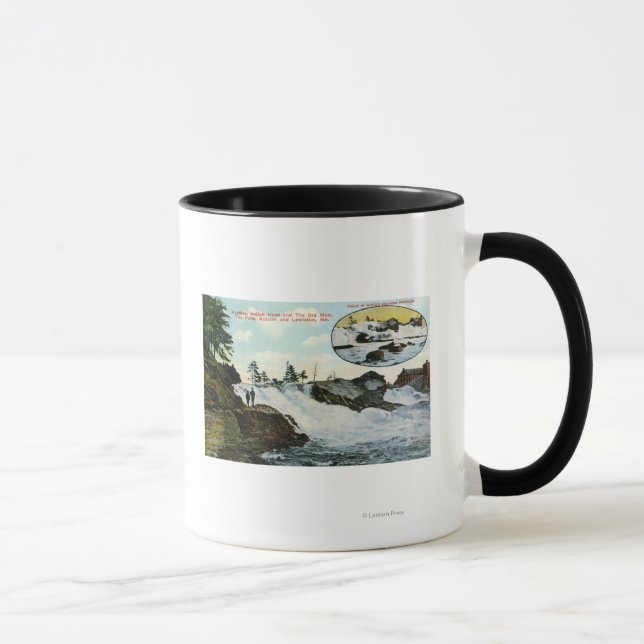 Mug Vue de Indian Head, le Vieux Homme (Droite)