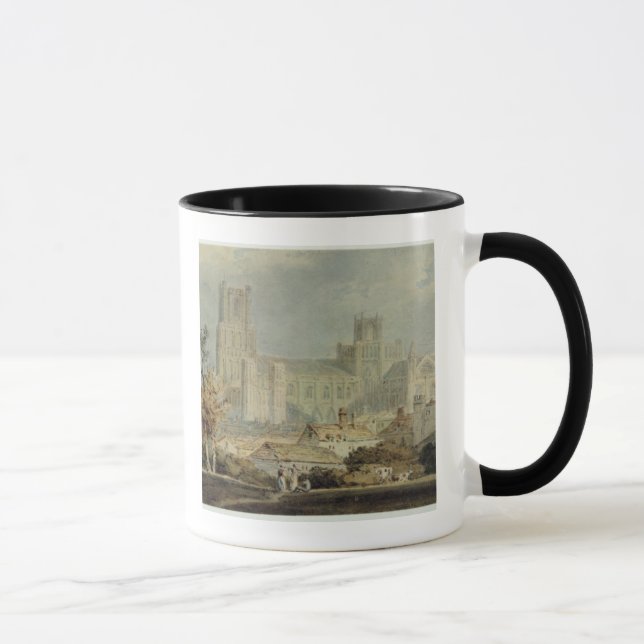 Mug Vue de Joseph Mallord William Turner | d'Ely (Droite)